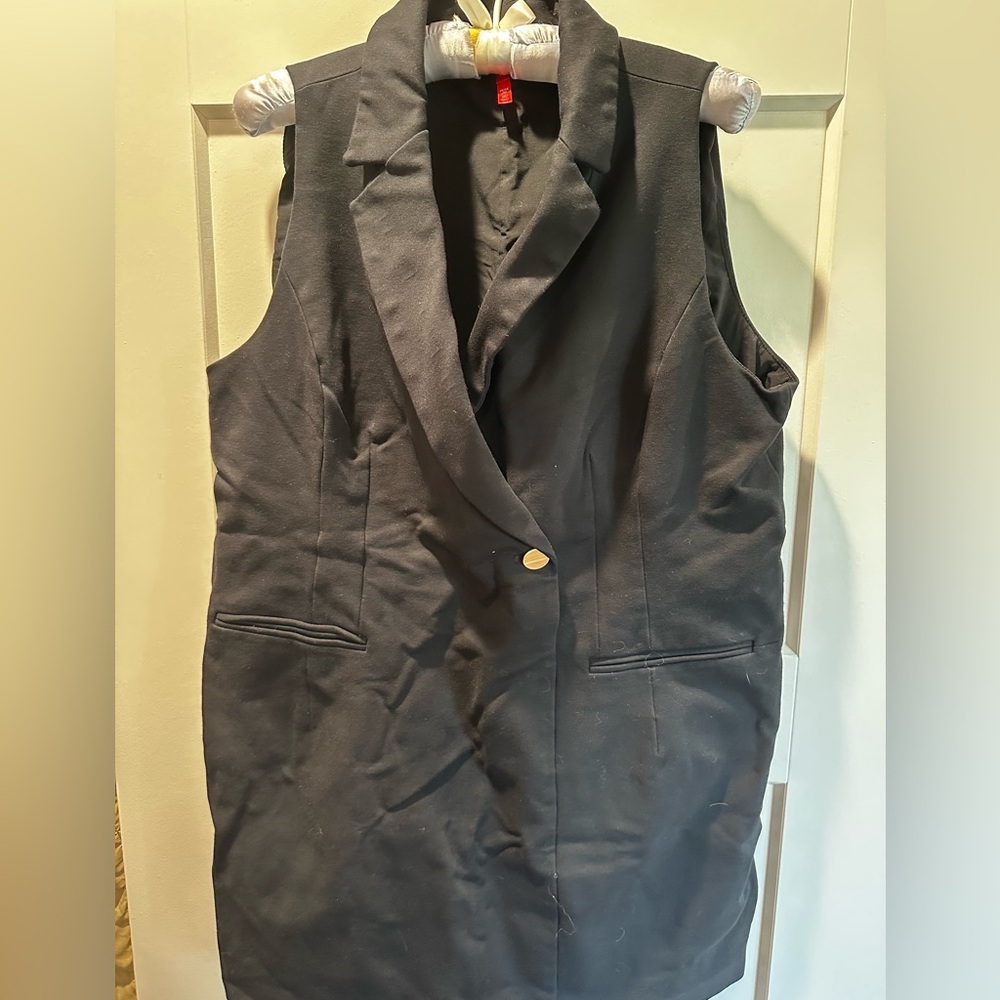 Spanx Sleeveless Blazer Dress